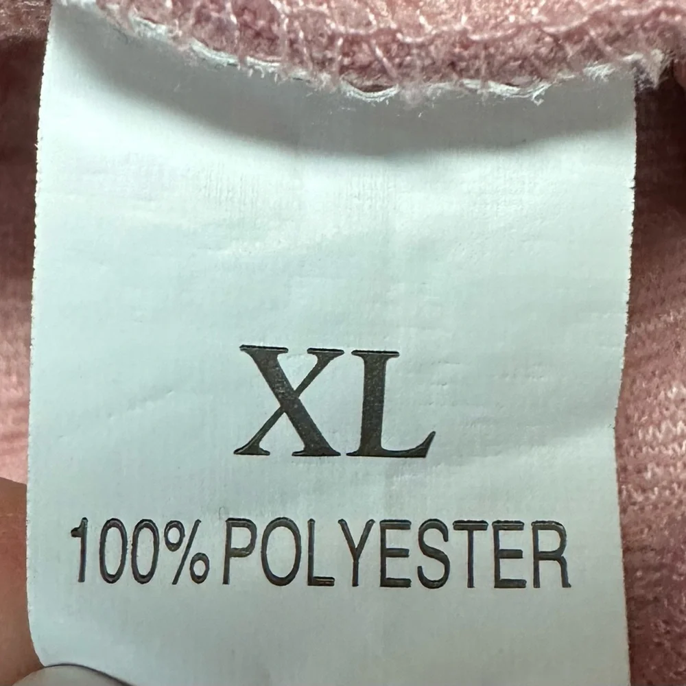 Elegant Pink Cable Knit Sweater Set - Picture 8 of 8